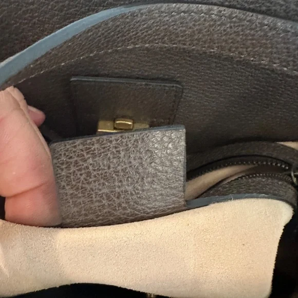 GUCCI Totem Butterfly Bijou 2WAY Leather Shoulder Bag - Picture 4 of 16